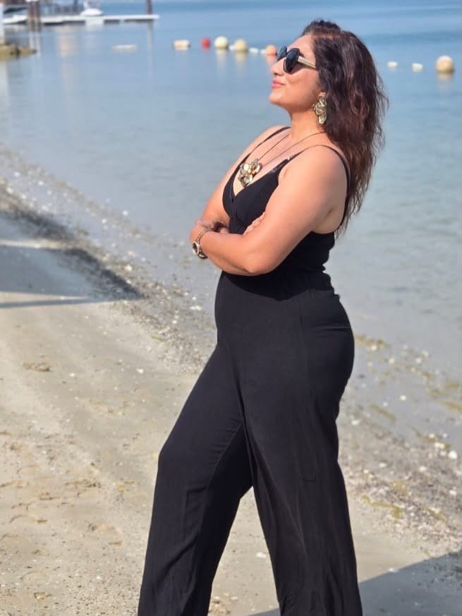 Preeti by the sea